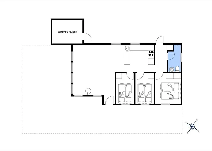 2611-romo-strandskaden-9 Semesterbostad Molby